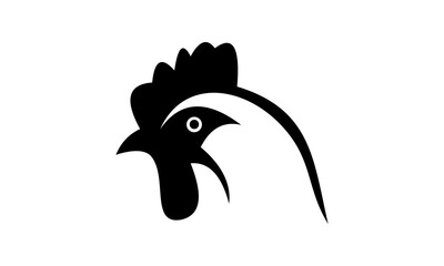 chicken vector head