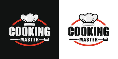 Master Chef Logo Design Vector Template
