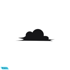Fototapeta na wymiar Icon vector graphic of Cloud wind