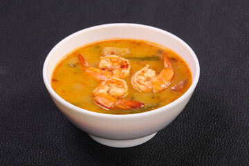 Famous Thai Tom Yam soup
