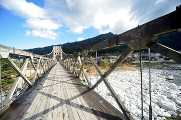 南木曽町　桃介橋