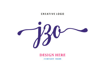JZO lettering logo is simple, easy to understand and authoritative