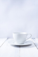 cup of coffee on table