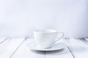 cup of coffee on a table