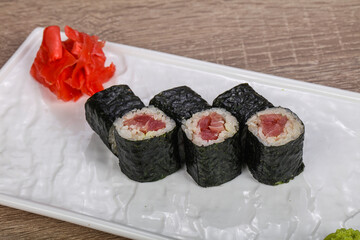 Japanese traditional Roll with tuna