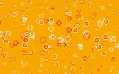 Light Red vector backdrop with dots.