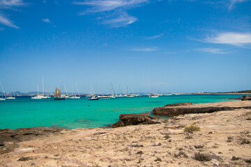 Island Formentera from Spain
