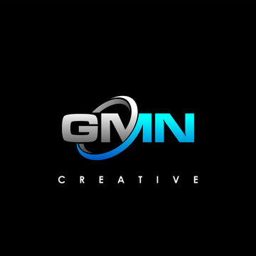 GMN Letter Initial Logo Design Template Vector Illustration	
