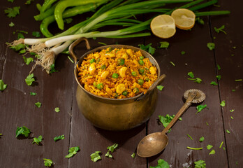 Indian Cuisine Food Kashmiri Pulao is A Delicious Rice Preparation Where Rice is Cooked in Milk and is Loaded With Dry Fruits And Vegetables