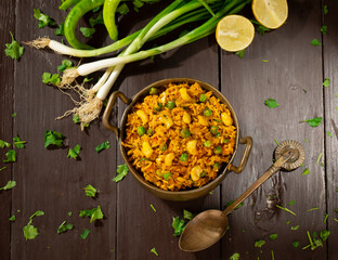 Indian Cuisine Food Kashmiri Pulao is A Delicious Rice Preparation Where Rice is Cooked in Milk and...