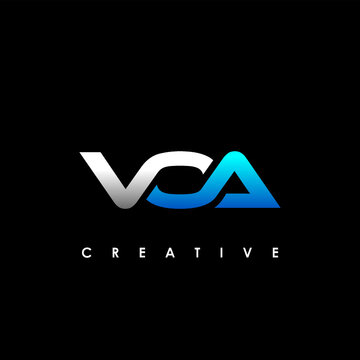 VOA Letter Initial Logo Design Template Vector Illustration	
