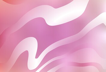 Light Pink vector pattern with lines.