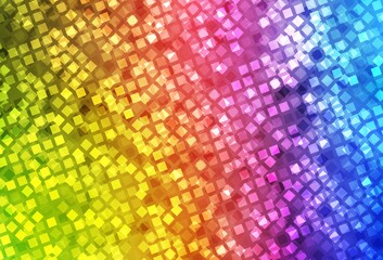 Obraz premium Light Multicolor vector template with rhombus.