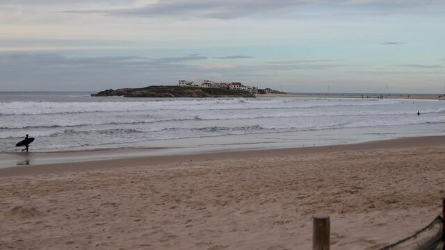view on Atlantic ocean, Baleal, Portugal