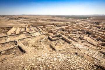 Tel Sheva and Tel Be'er Sheva are the Hebrew names, and Tell es-Seba the Arabic name of an archaeological site in southern Israel believed to be the remains of the biblical town of Beersheba.
