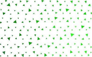 Light Green vector  polygon abstract backdrop.
