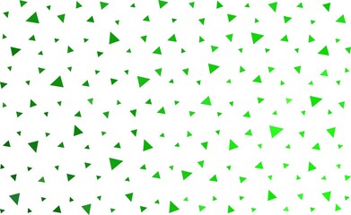Light Green vector  polygon abstract backdrop.