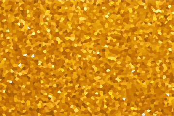 Gold background mosaic pattern, horizontal