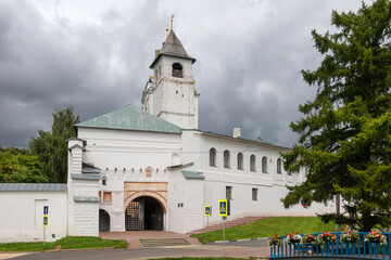 Church of the Presentation of the Most Holy Theotokos in the Temple in the Spaso-Preobrazhensky monastery. Spaso-Preobrazhensky Monastery. The city of Yaroslavl. Yaroslavl. Gold ring of Russia