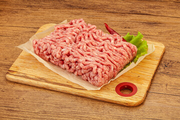Minced meat - pork and beef
