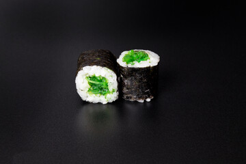 Sushi rolls with Chuck and nori