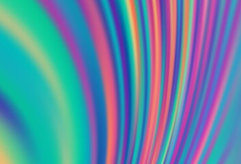 Dark Blue, Green vector glossy abstract background.