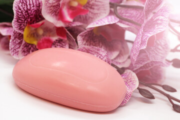 Rose scented soap and Orchid