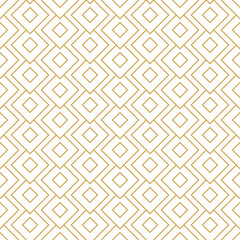 Seamless abstract texture of royal golden squares.