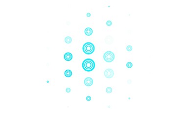 Light Pink, Blue vector template with circles.