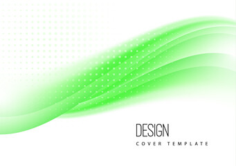 Abstract wave background. Design template for cover, business card, flyer, banner. Creative corporate design.
