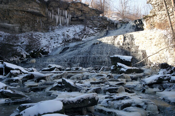 Beamer Falls in Ontario, Canada