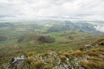 Panoramic view of the Bermamyt Plateau