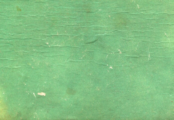 Old vintage green paper, texture background