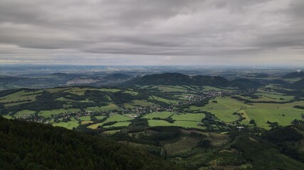 The Beskids or Beskid Mountains are a series of mountain ranges in the Carpathians, stretching from the Czech Republic in the west along the border of Poland with Slovakia up to Ukraine in the east.