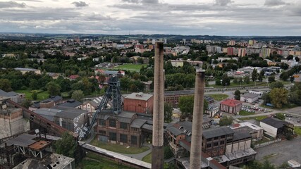 Site of the former blast furnaces in metallurgical area of Dolni Vitkovice (Lower Vitkovice), Ostrava, Czech Republic