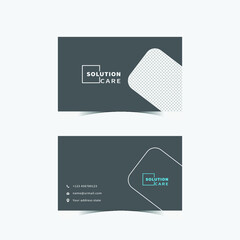 Modern business card vector file