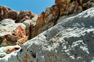 Rocce azzurre nel Parco Nazionale del Teide
