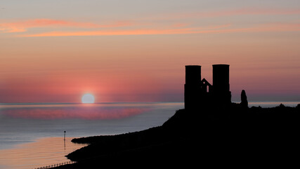 Fototapeta premium sunset over the sea