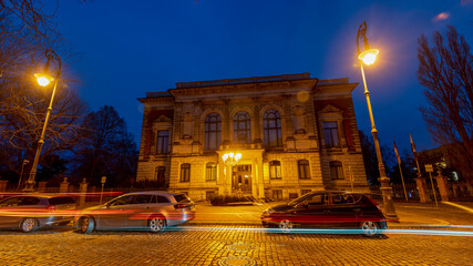Deutschland, Sachsen-Anhalt, Magdeburg, Palais am Fürstenwall, Sitz der Staatskanzlei von...