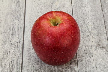 Red sweet tasty apple fruit