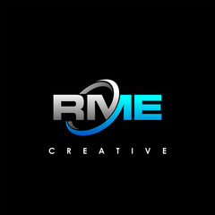 RME Letter Initial Logo Design Template Vector Illustration	
