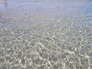 waves on the beach