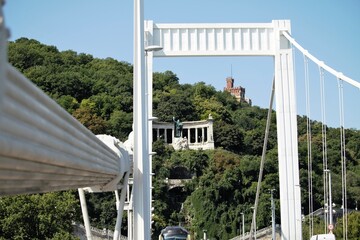 Brücken Aussicht in Budapest