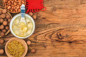 Traditional chinese sweet rice ball