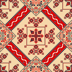 Romanian traditional pattern 141