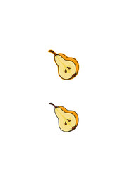 pear half