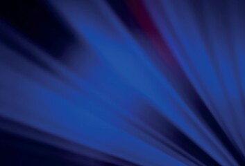 Fototapeta premium Dark BLUE vector blurred and colored pattern.