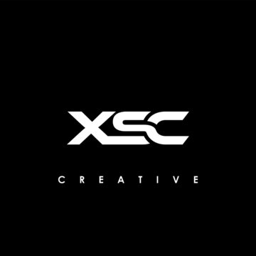 XSC Letter Initial Logo Design Template Vector Illustration	

