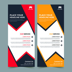 roll up banner design