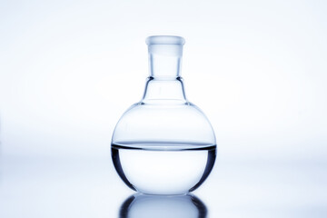 Flat Bottom Flask used for chemical distillation.